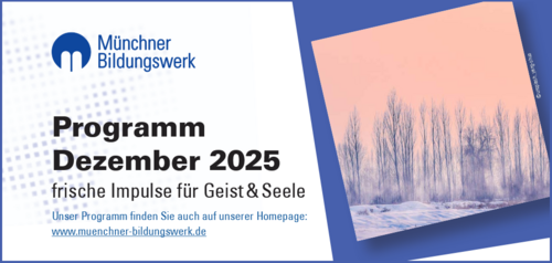 Titelseite des aktuellen Monatsprogramms Dezember2025