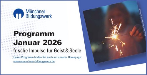 Titelseite des aktuellen Monatsprogramms Januar 2026