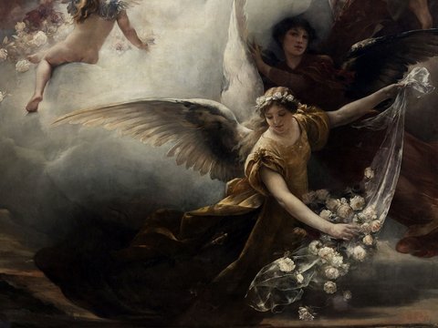 Engel auf Gemälde | © Diözesanmuseum Freising