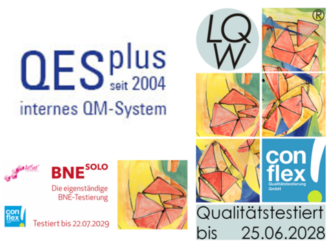 Logos der Zertifizierungen