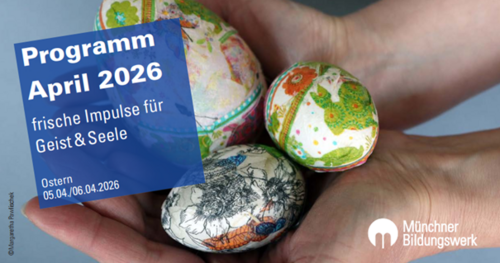 Titelseite des aktuellen Monatsprogramms April 2026