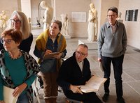 Zeichnen in der Glyptothek