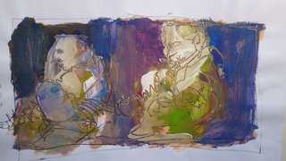 164841 Acrylmalerei